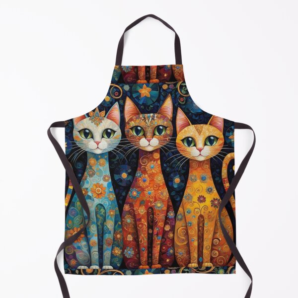 Item preview, Floral Feline Friends designed and sold by Beyond The Canvas.