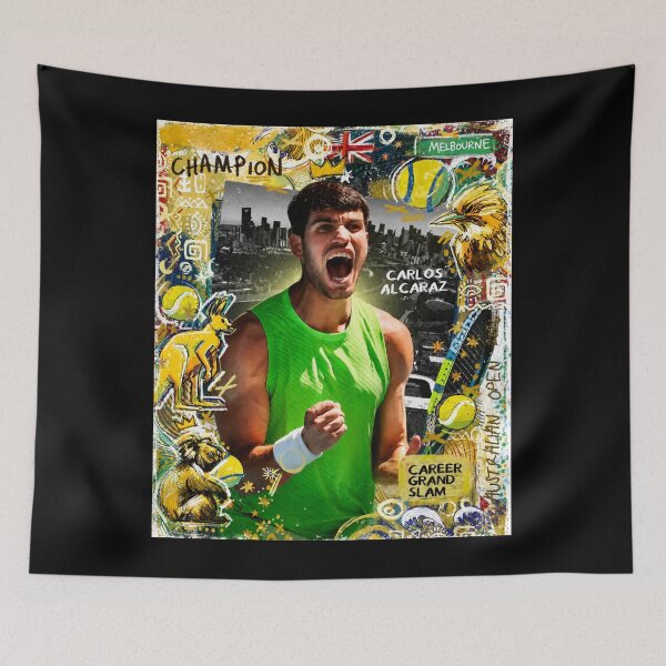 Item preview, Carlos Alcaraz designed and sold by fnsdjfnsidjdns.