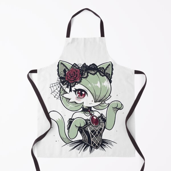 Item preview, Gothic Garden Cat Paws Up: Dark Romance Rose Corset designed and sold by CuteKats.