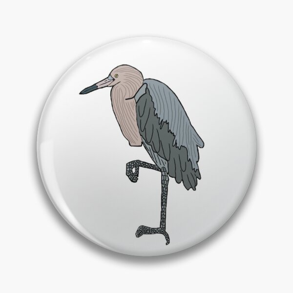 Item preview, Lonely Redish Egret designed and sold by Cariselle CozyCorner.