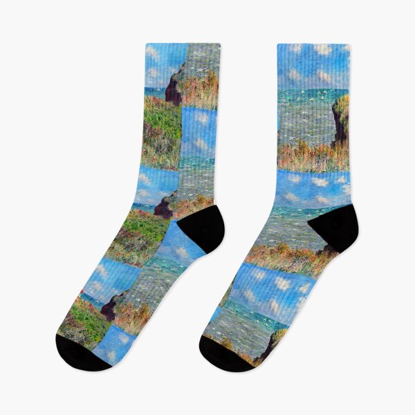 Item preview, Claude Monet - Cliff Walk at Pourville designed and sold by Jon-Baran.