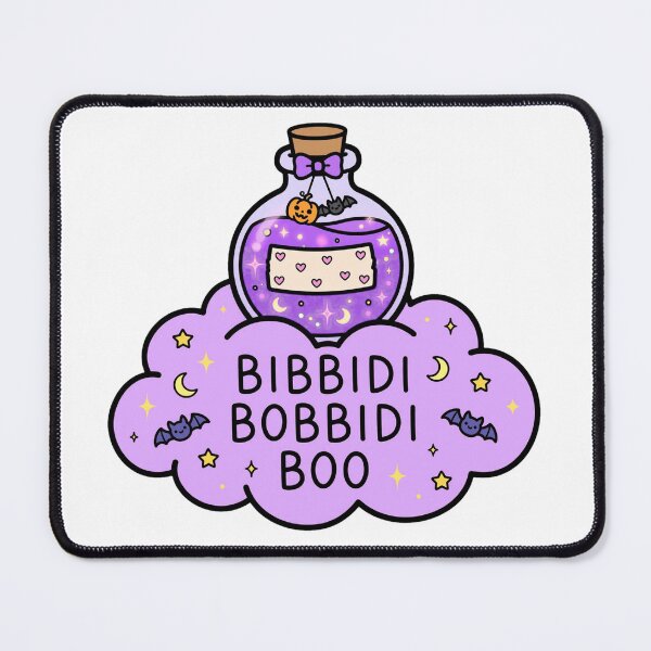 Item preview, Bibbidi Bobbidi Boo Potion - Cute Witch Potion Bottle on Magic Cloud Halloween Sticker designed and sold by Luminebo.