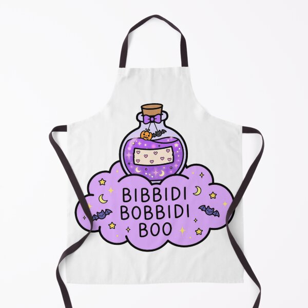 Item preview, Bibbidi Bobbidi Boo Potion - Cute Witch Potion Bottle on Magic Cloud Halloween Sticker designed and sold by Luminebo.