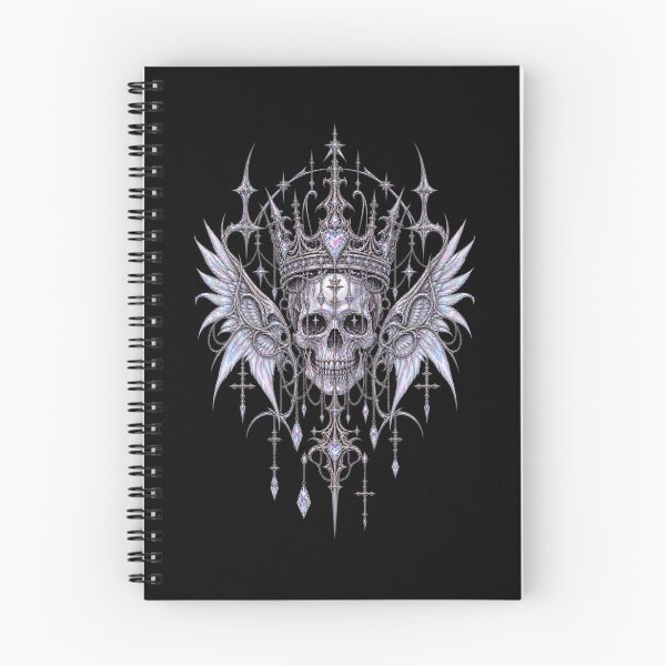 Item preview, Skull crown edgy chromatic cyber design designed and sold by julie1101.