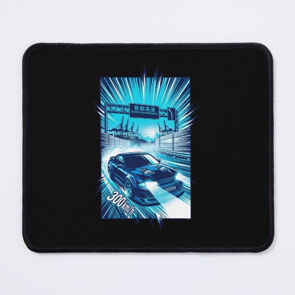 Item preview, JDM R32 Skyline GT-R Shuto Expressway Midnight 300kmh Manga Racing Aesthetic designed and sold by mood-draftsman.