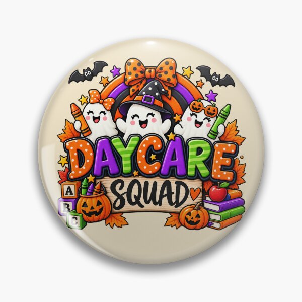 Item preview, USA Daycare Squad Halloween Gift Cute Ghost Classroom Style designed and sold by Corvoria.