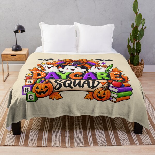 Item preview, USA Daycare Squad Halloween Gift Cute Ghost Classroom Style designed and sold by Corvoria.
