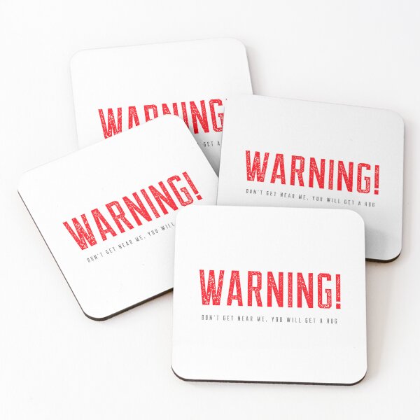 Item preview, Warning Hug Dark designed and sold by BXTPrints.