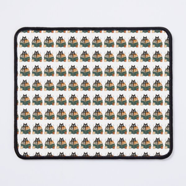 Item preview, Three Curious Cats Reading Together Cozy Retro Book  designed and sold by Moizento.