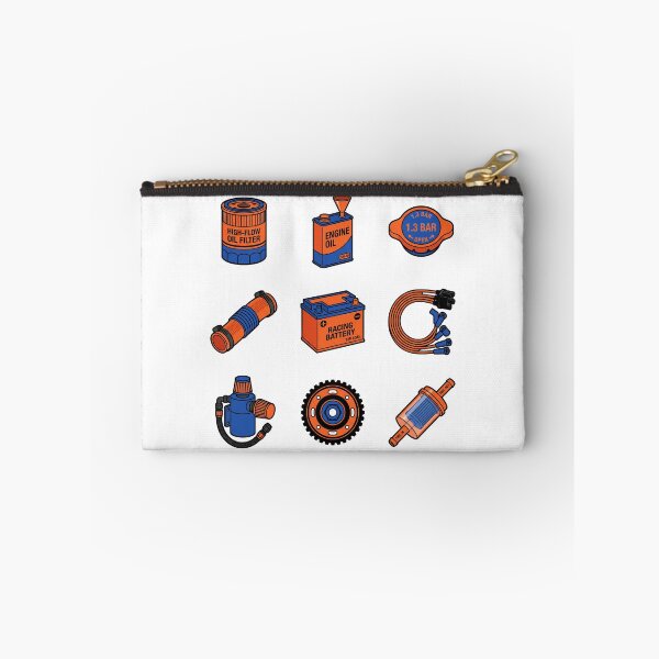 Item preview, JDM Performance Car Maintenance Racing Parts Garage Mechanic Sticker Pack designed and sold by mood-draftsman.