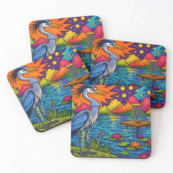 Item preview, Heron swallows disc designed and sold by DiscLula.