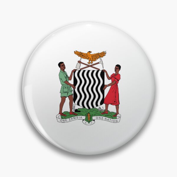 Item preview, Coat of Arms of Zambia National Emblem designed and sold by Hiro Hiro.