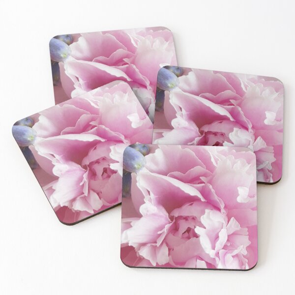Item preview, Floral Fun - Peony in pink 9 and a hint of blue designed and sold by ellenhenry.