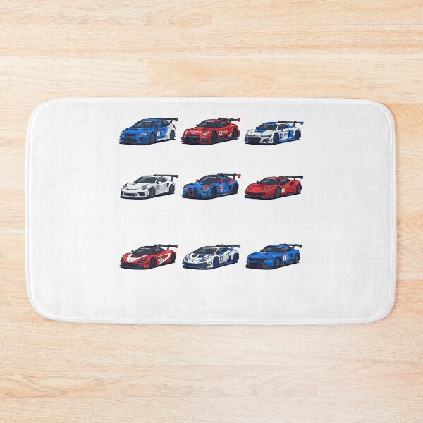 Item preview, GT3 Supercar Race Grid Endurance Motorsport Track Day Sticker Pack designed and sold by mood-draftsman.