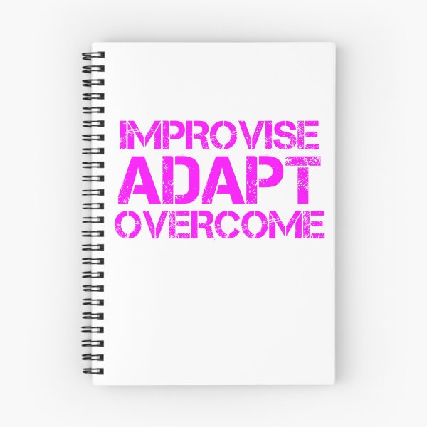 Item preview, Improvise Adapt Overcome Pink designed and sold by abotello77.