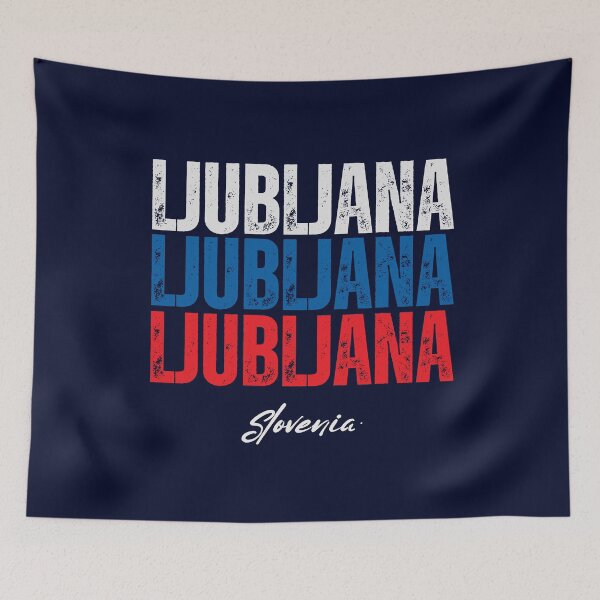 Item preview, Ljubljana Slovenia, I love Ljubljana designed and sold by Dressyourflag.