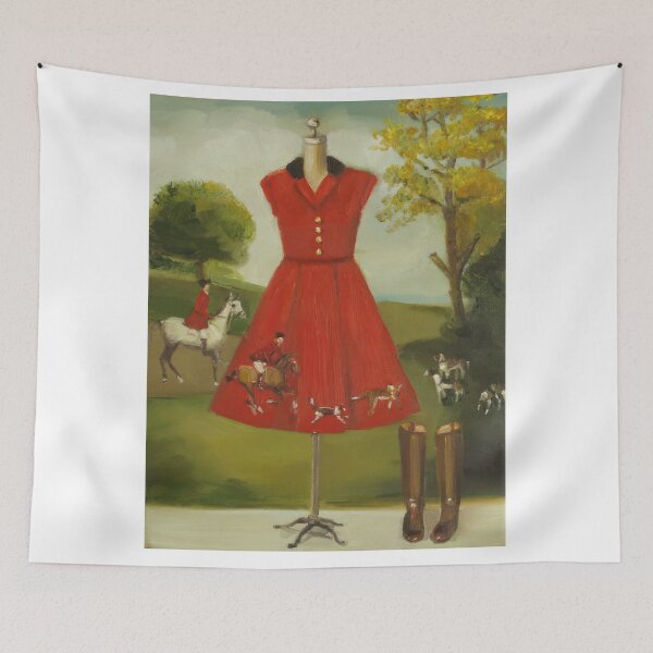 Item preview, Janet Hill – Vintage Whimsical Woman in an Enchanted Garden designed and sold by graydaysr.