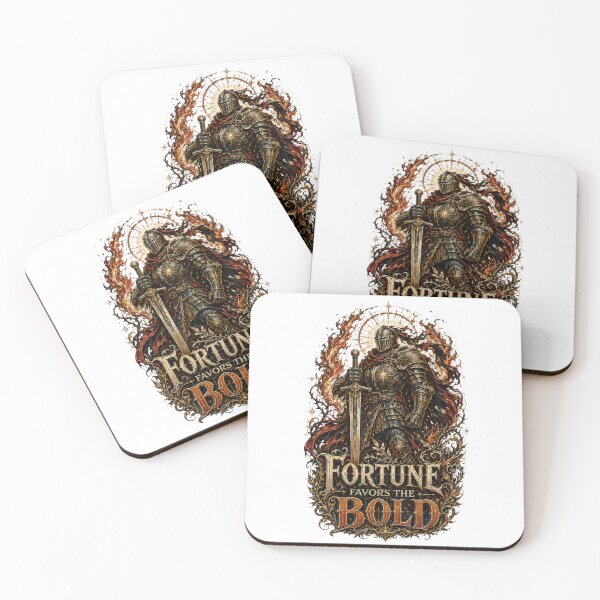 Item preview, Fortune Favors the Bold Knight designed and sold by -DEEWOLF-.