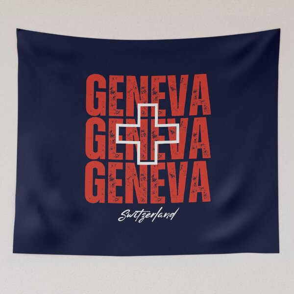 Item preview, Geneva, Switzerland, I love Geneva designed and sold by Dressyourflag.