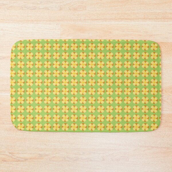 Item preview, Retro 70s Flower Green Pattern designed and sold by photossmirnov.