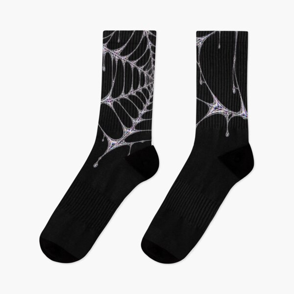 Item preview, Edgy chrome spiderweb design with a futuristic cyber-goth aesthetic designed and sold by julie1101.