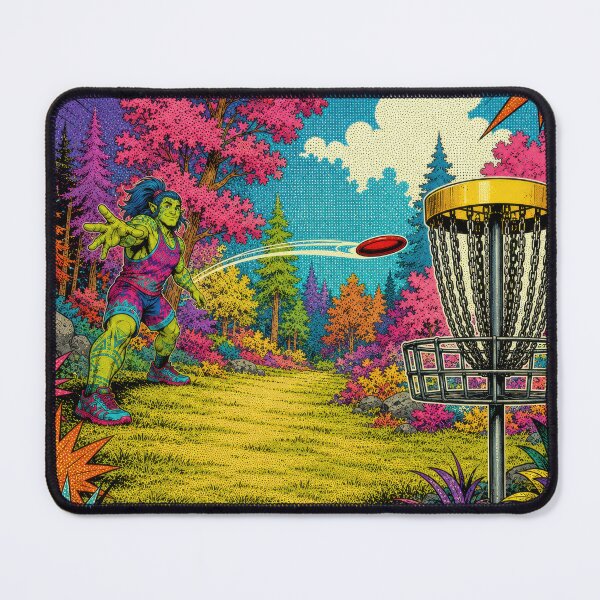 Item preview, Pop Art Powerful Disc Golf Thrower designed and sold by DiscLula.
