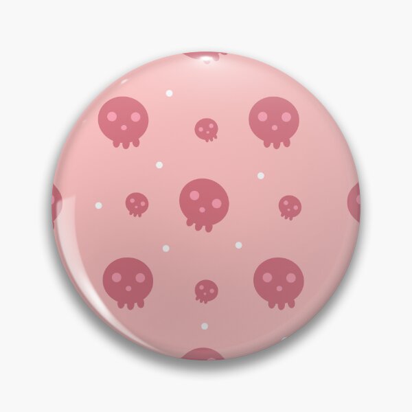 Artikelvorschau, Niedliches, nahtloses Muster mit rosa Kawaii-Totenkopf für Halloween entworfen und verkauft von MathuraPresent.