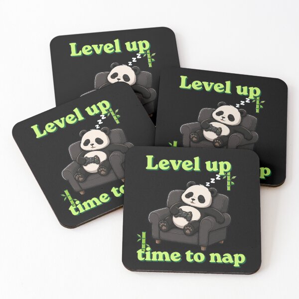 Item preview, Level up, time to nap designed and sold by Konvero.