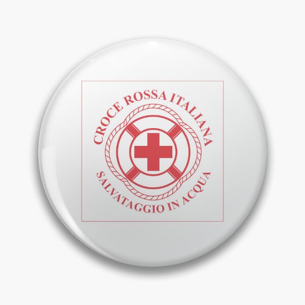 Item preview, Croce Rossa Italiana Red Cross Emblem designed and sold by Hiro Hiro.