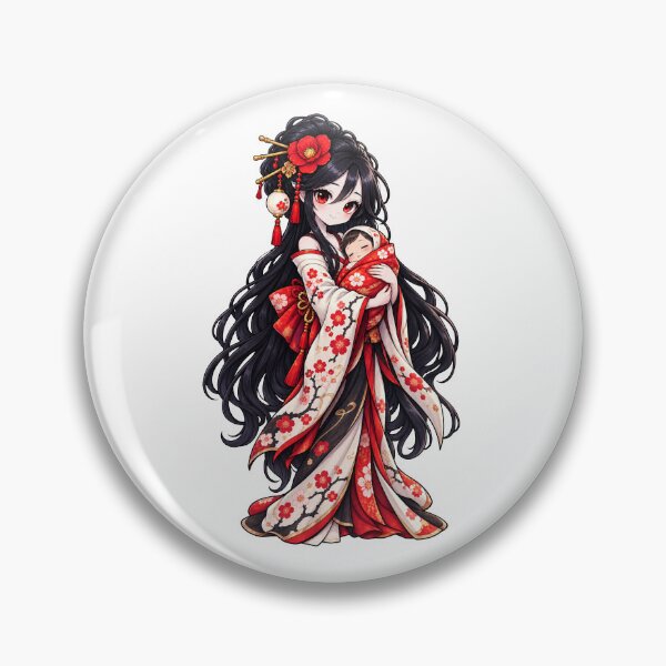 Artikelvorschau, Ubume Japanischer Yokai entworfen und verkauft von Oddity Anvil.