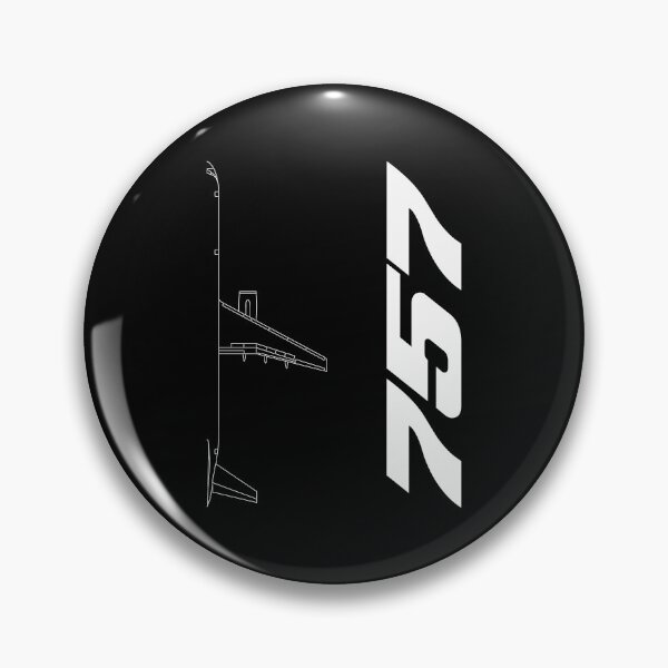 Item preview, 757 Commercial Jetliner Technical Blueprint (White Edition) designed and sold by Magazine Combate.