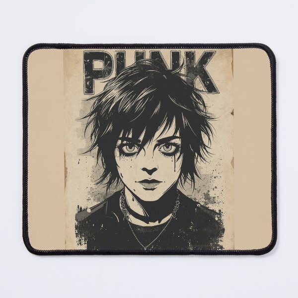 Item preview, Vintage Punk Rock Girl - Dark Alternative Goth Streetwear designed and sold by ERODED SELF.