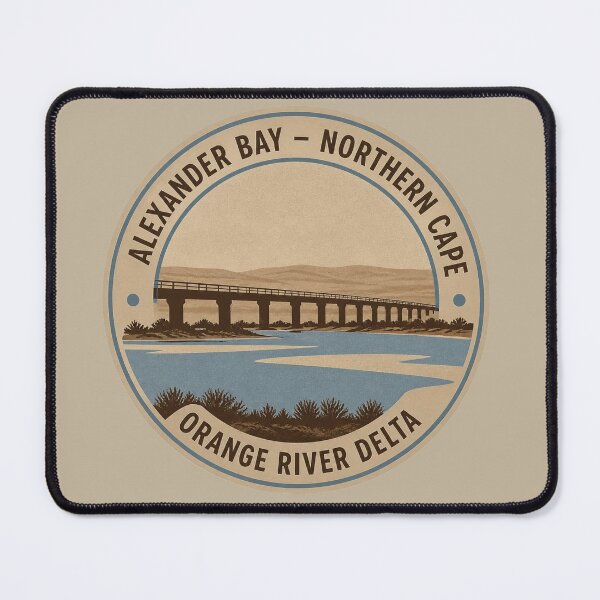 Item preview, Copy of McDougall’s Bay Namaqua Coastline Round Badge – Northern Cape South Africa designed and sold by The Digital Compass.