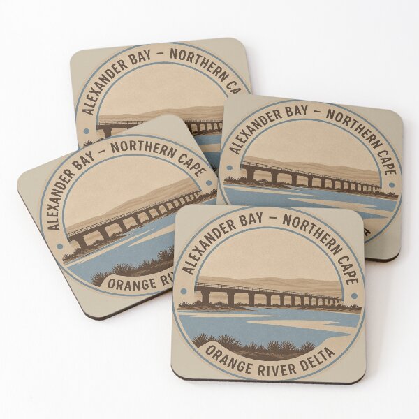Item preview, Copy of McDougall’s Bay Namaqua Coastline Round Badge – Northern Cape South Africa designed and sold by The Digital Compass.
