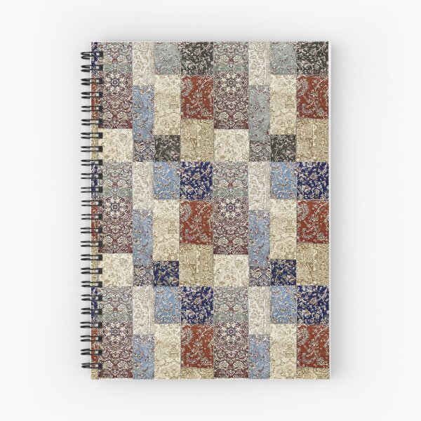 Item preview, Vintage Persian Patchwork: Artisanal Islamic Rug Mosaic Pattern designed and sold by D-Islamic.