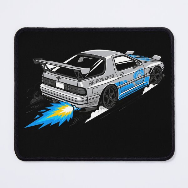 Item preview, JDM FC3S RX-7 Rotary Backfire Flame Re-Powered Drift Race Car Aesthetic designed and sold by mood-draftsman.