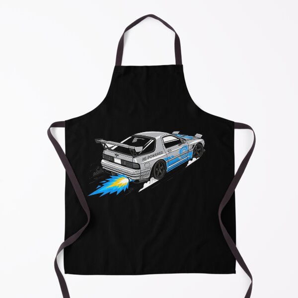 Item preview, JDM FC3S RX-7 Rotary Backfire Flame Re-Powered Drift Race Car Aesthetic designed and sold by mood-draftsman.