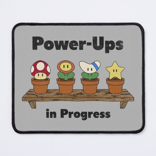 Item preview, Power-Ups in Progress designed and sold by loobsart.