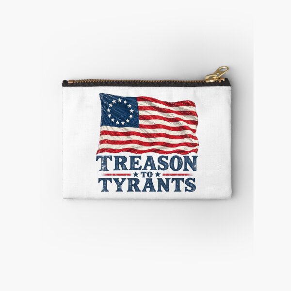 Item preview, Treason to Tyrants Colonial Flag designed and sold by MadcapPrints.