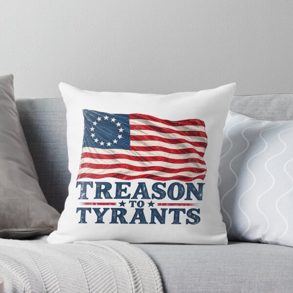 Item preview, Treason to Tyrants Colonial Flag designed and sold by MadcapPrints.