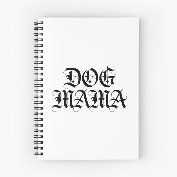 Item preview, Gothic Dog Mama Blackletter Calligraphy Graphic designed and sold by BetweenForms.