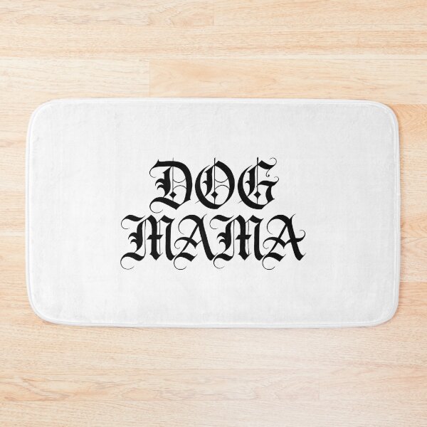 Item preview, Gothic Dog Mama Blackletter Calligraphy Graphic designed and sold by BetweenForms.