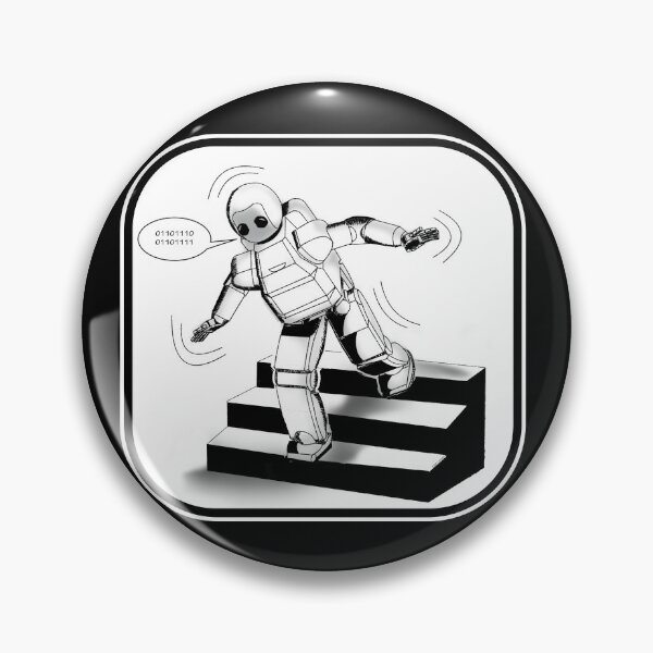Item preview, Binary Steps — Digital Art & Code Illustration designed and sold by WaveAcuarela.