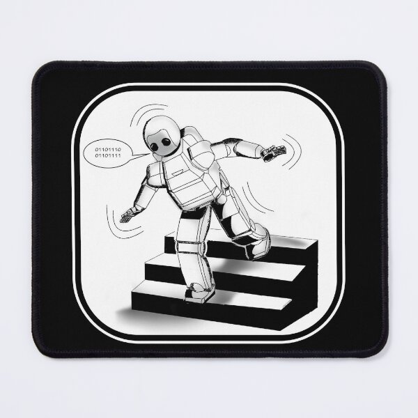 Item preview, Binary Steps — Digital Art & Code Illustration designed and sold by WaveAcuarela.