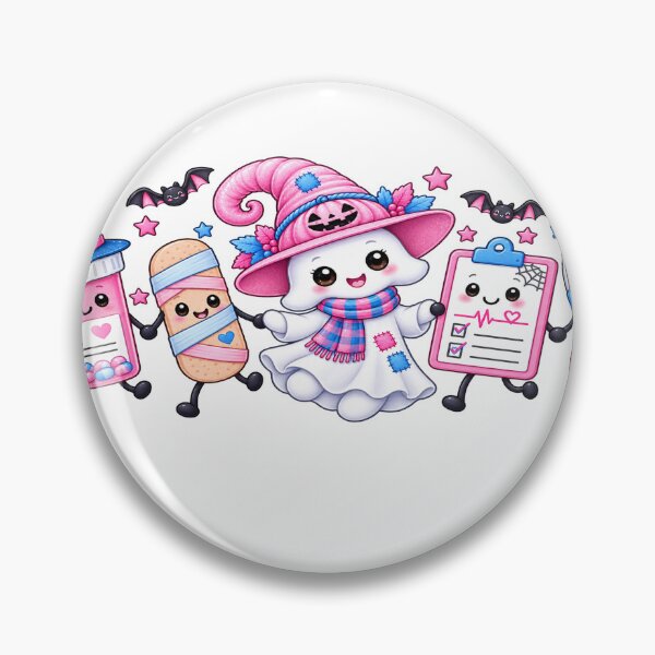 Item preview, Halloween Nurse Ghost - Cute Spooky Medical Squad designed and sold by NONO STYLE.