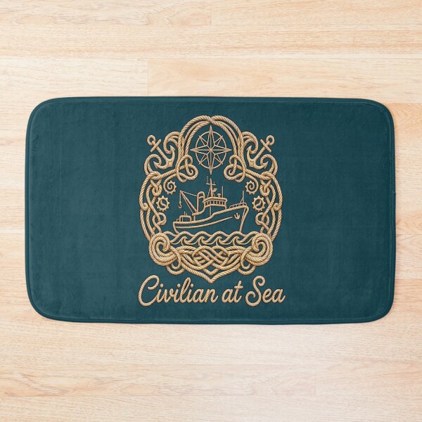 Item preview, Intricate Nautical Design Boat Crest Saltwater Line PNG Transparent designed and sold by Rocky Mountain Artistry.