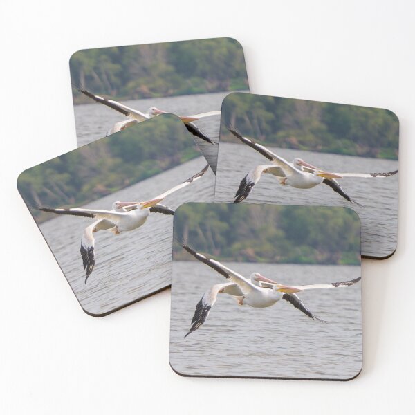 Item preview, Two Pelicans flying tandem.  designed and sold by South 500 Photography.