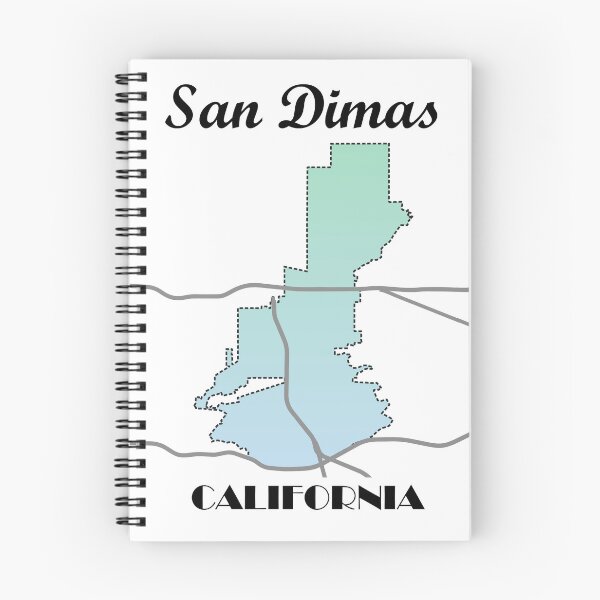 Item preview, San Dimas California map designed and sold by Cartfrography.