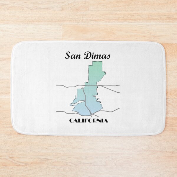 Item preview, San Dimas California map designed and sold by Cartfrography.