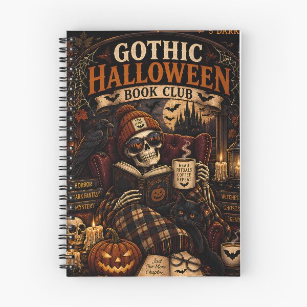 Item preview, Gothic Halloween Book Club | Spooky Dark Academia Reading Design designed and sold by Jankes88.